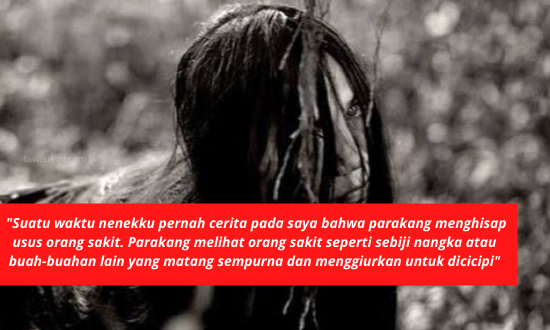 Cara halau hantu Parakang, pukul sekali sahaja?