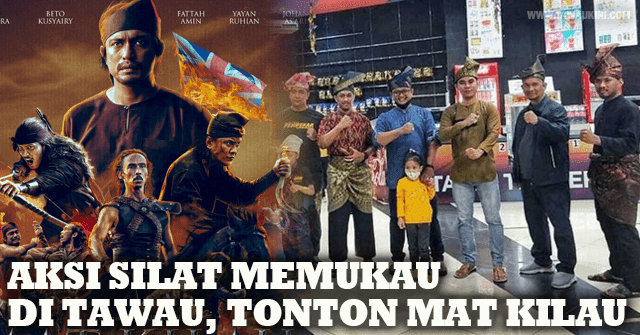 Aksi Silat Memukau Di Tawau, Sebelum Nonton Mat Kilau Yang Kerisnya Menyilau