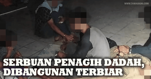 Sarang Penagih Dadah Di Bangunan Terbiar, Diserbu.