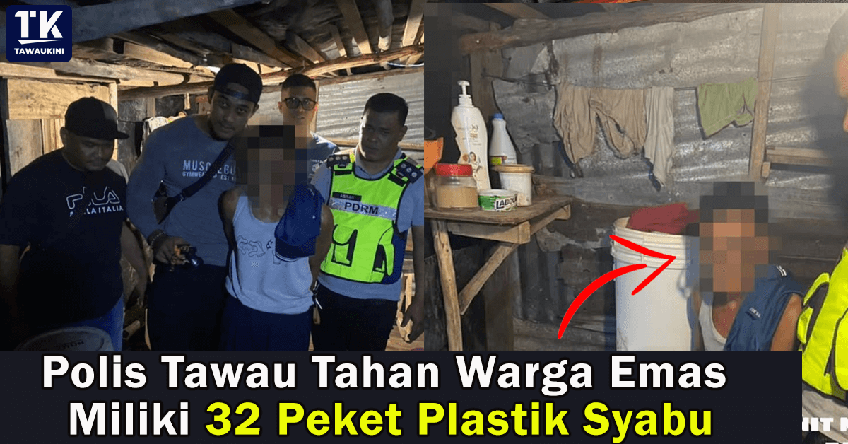 Warga Emas Ditahan Polis Tawau Dalam Serbuan Di Wakuba