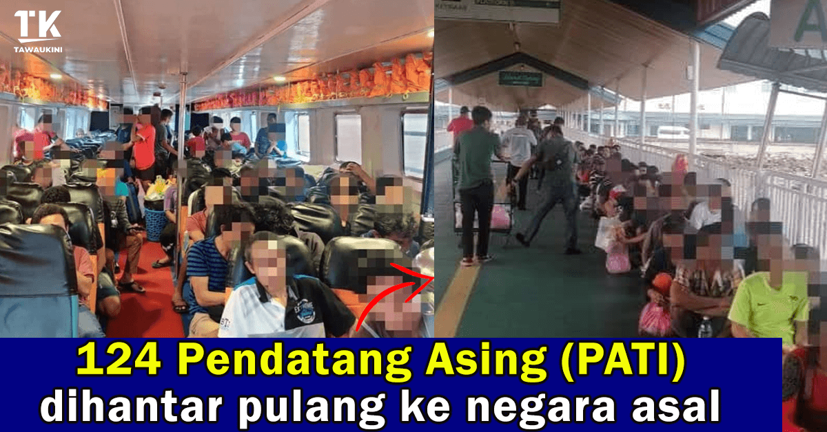 124 Pendatang Asing (PATI) dihantar pulang ke negara asal