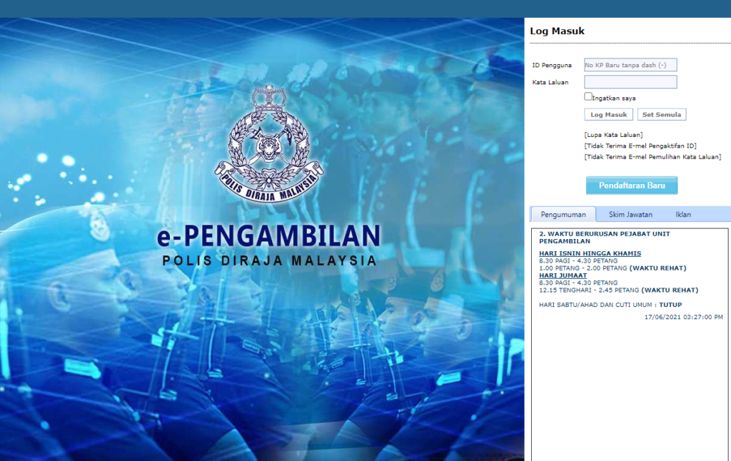 pengambilan pdrm