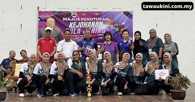 Pasukan Bola Jaring Tawau raih tempat ketiga Kejohanan Bola Jaring MSS Sabah