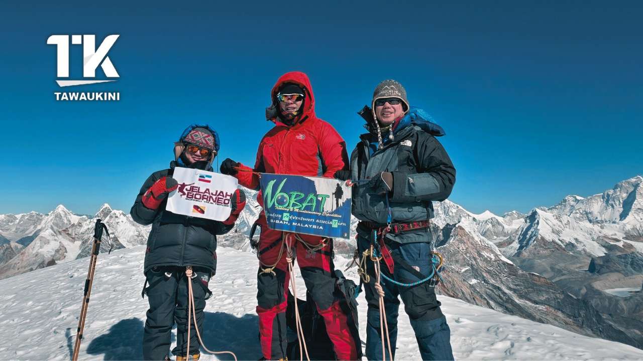 Menjelajah Himalaya: Kejayaan Tiga Pendaki Sabah Mencapai Puncak Mera