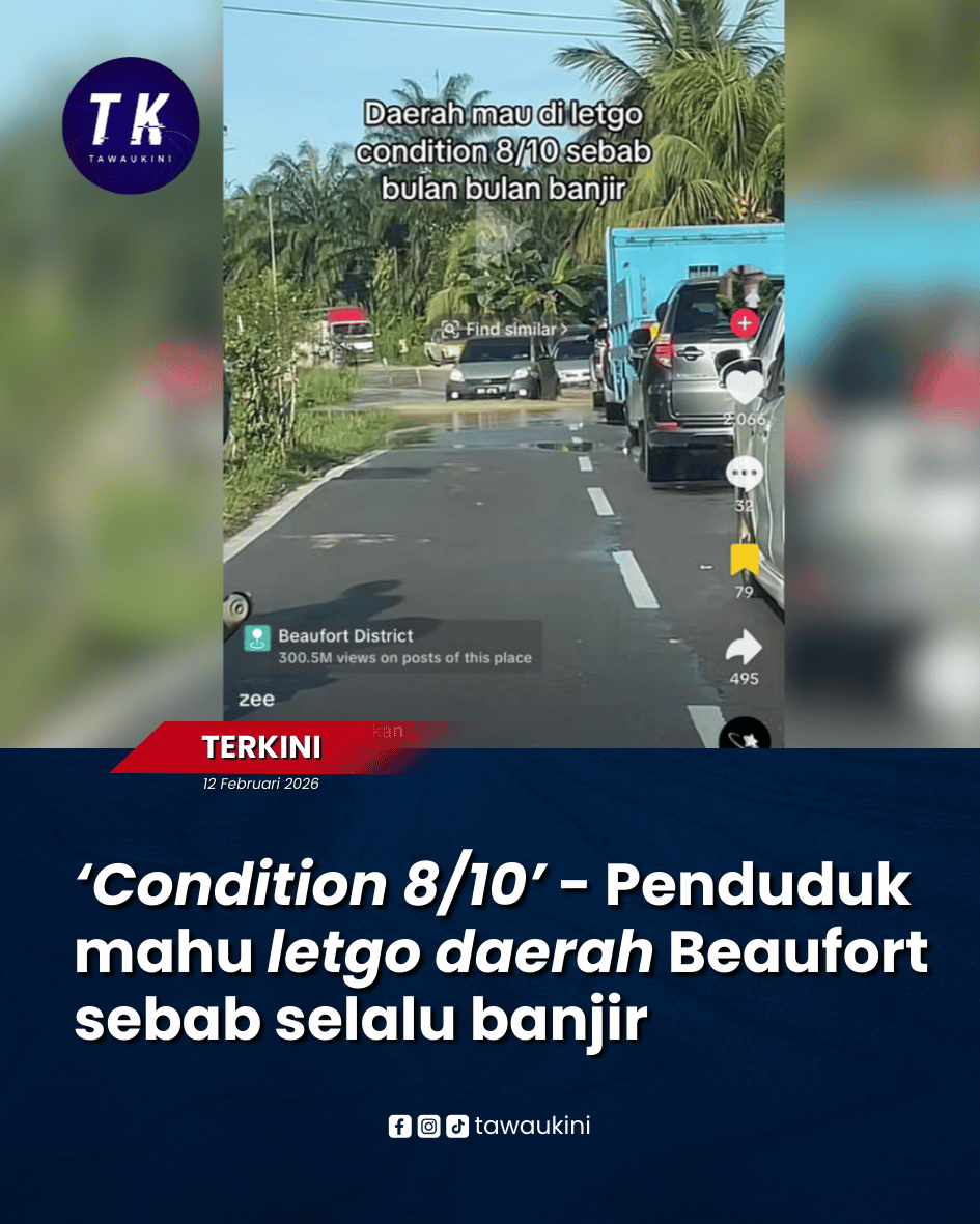 Penduduk mahu ‘letgo’ daerah Beaufort sebab selalu banjir