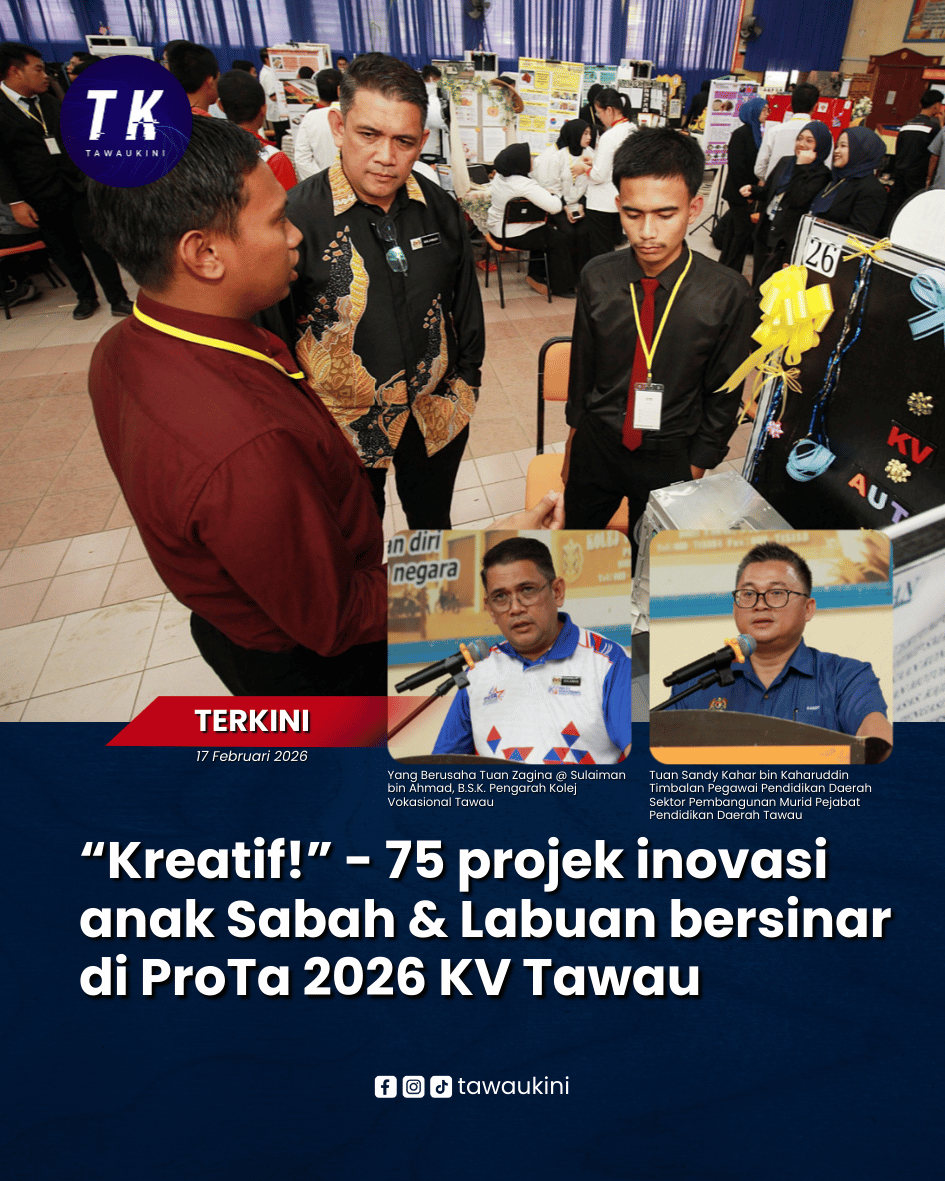 ProTa 2026 – 75 projek inovasi anak Sabah & Labuan bersinar di KV Tawau