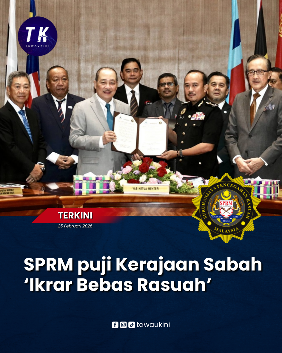 SPRM puji Kerajaan Sabah ‘Ikrar Bebas Rasuah’