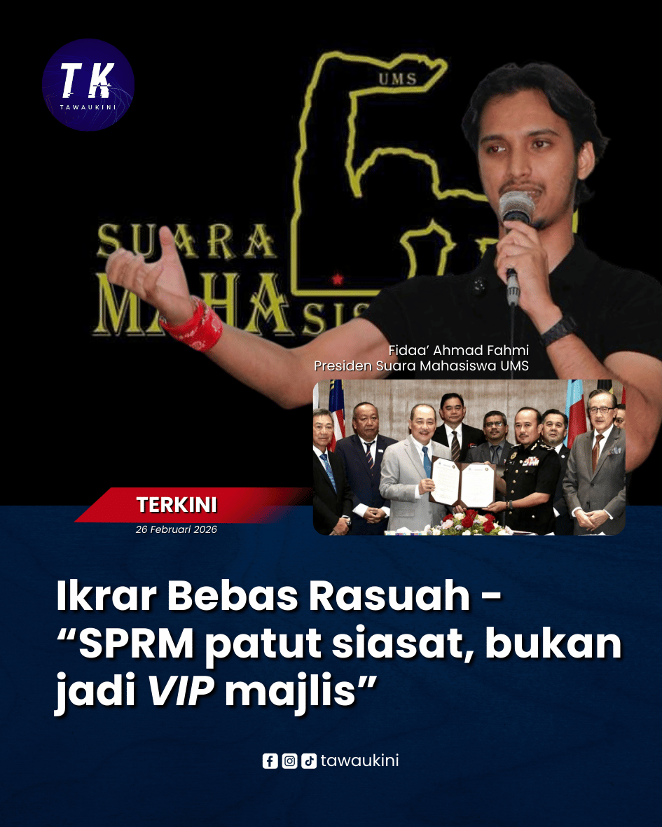 Ikrar Bebas Rasuah – “SPRM patut siasat, bukan jadi VIP majlis”