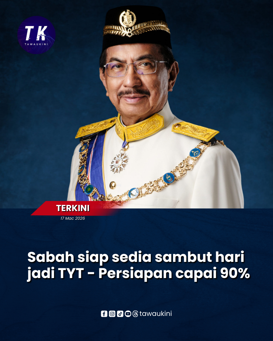 Sabah siap sedia sambut hari jadi TYT – Persiapan capai 90%