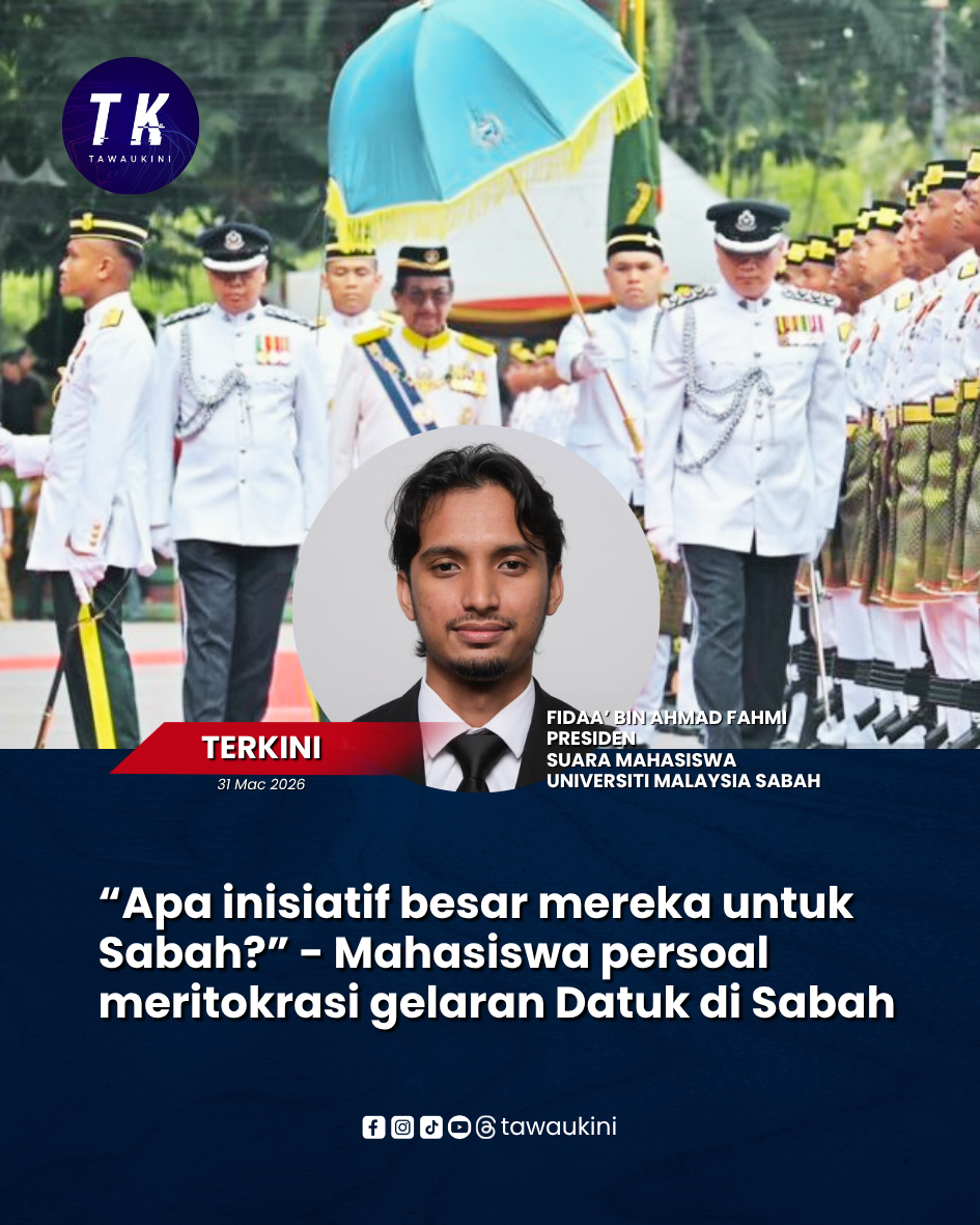 Mahasiswa persoal meritokrasi gelaran Datuk di Sabah