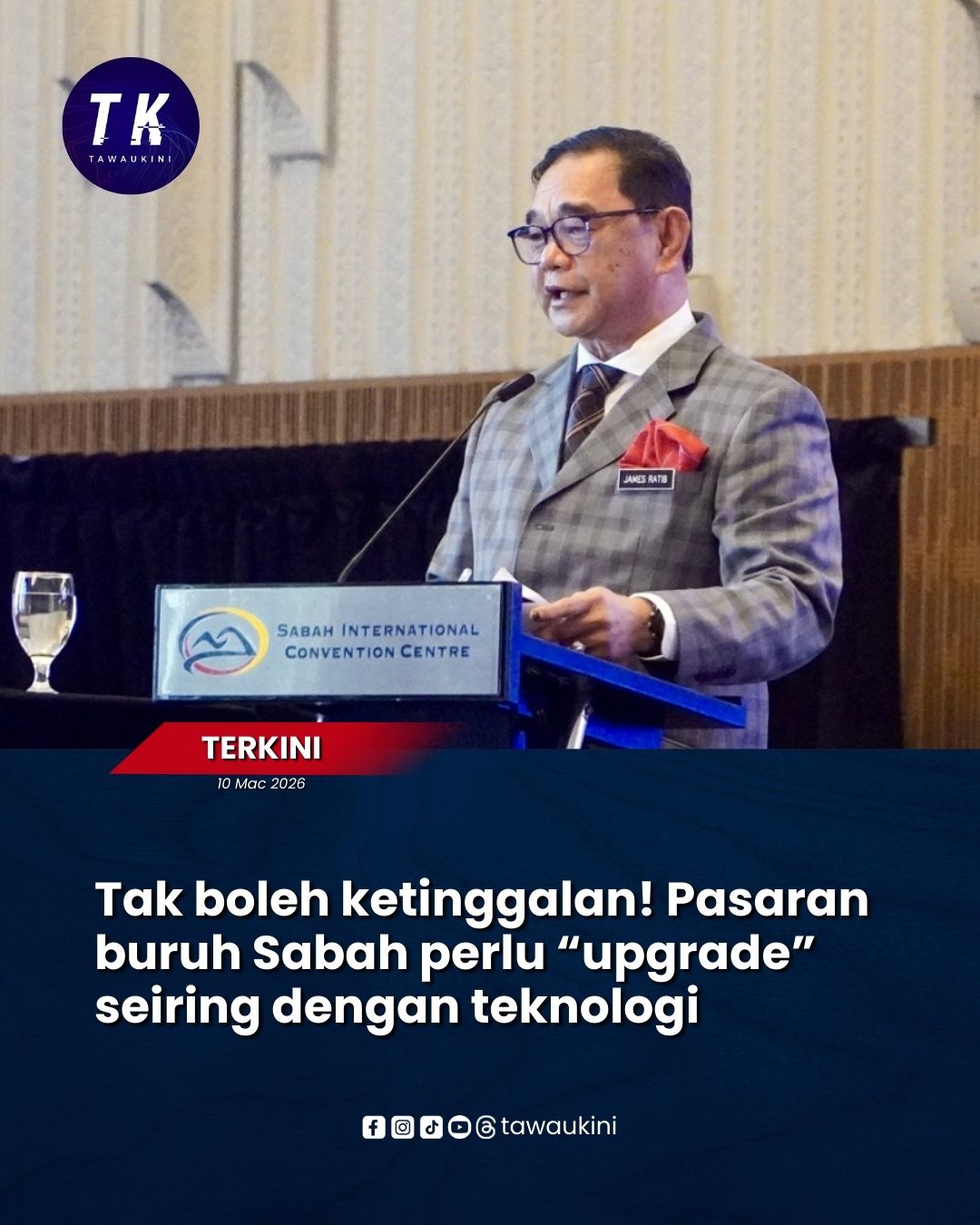 Tak boleh ketinggalan! Pasaran buruh Sabah perlu “upgrade” seiring dengan teknologi