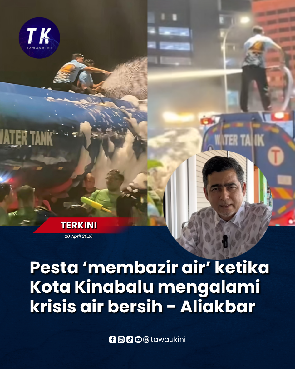 Pesta ‘membazir air’ ketika Kota Kinabalu mengalami krisis air bersih – Aliakbar