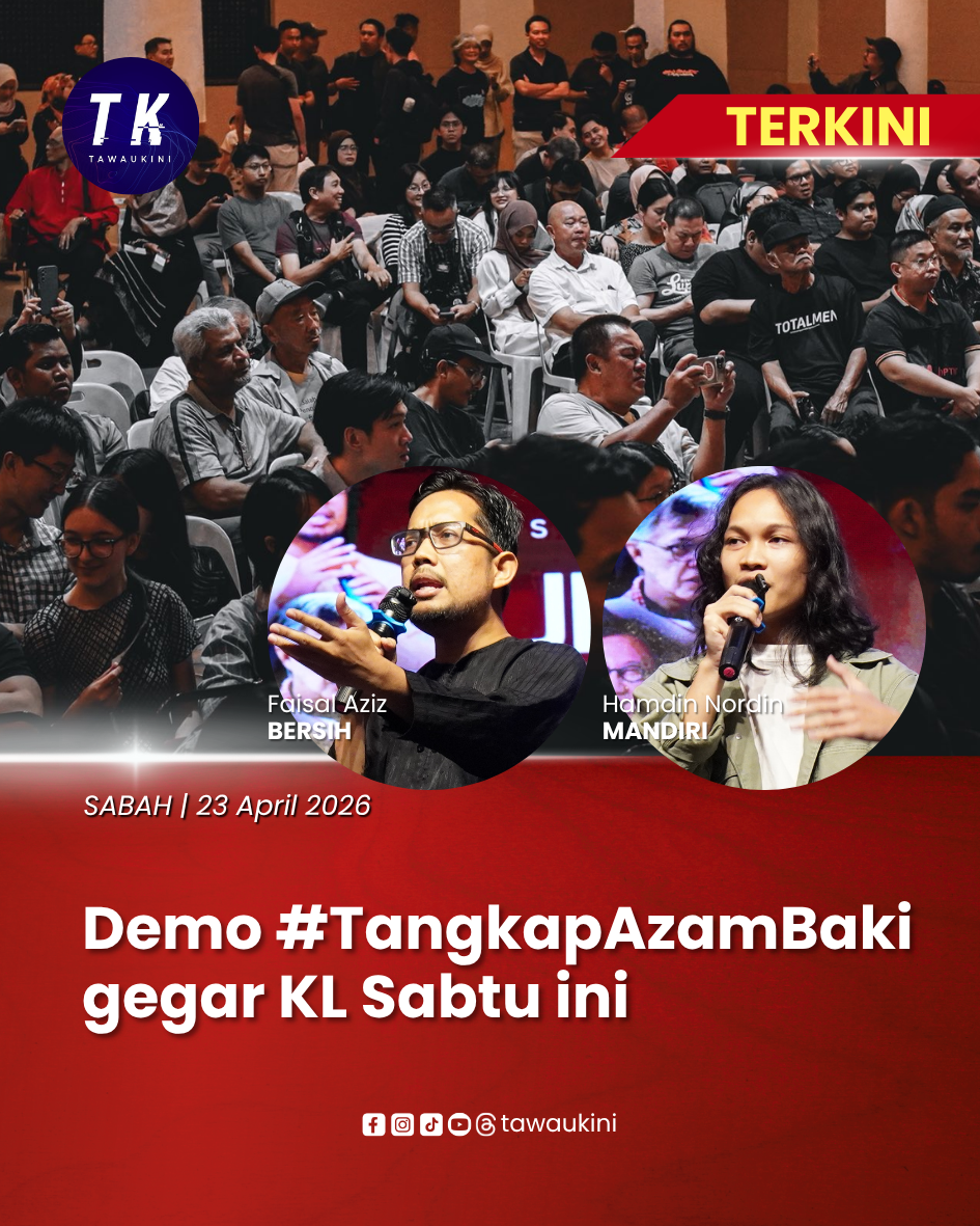 Demo #TangkapAzamBaki gegar KL Sabtu ini