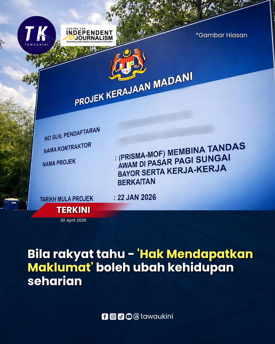 Bila rakyat tahu – ‘Hak Mendapatkan Maklumat’ boleh ubah kehidupan seharian