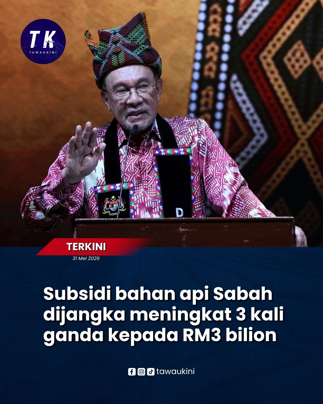 Subsidi bahan api Sabah dijangka meningkat 3 kali ganda kepada RM3 bilion