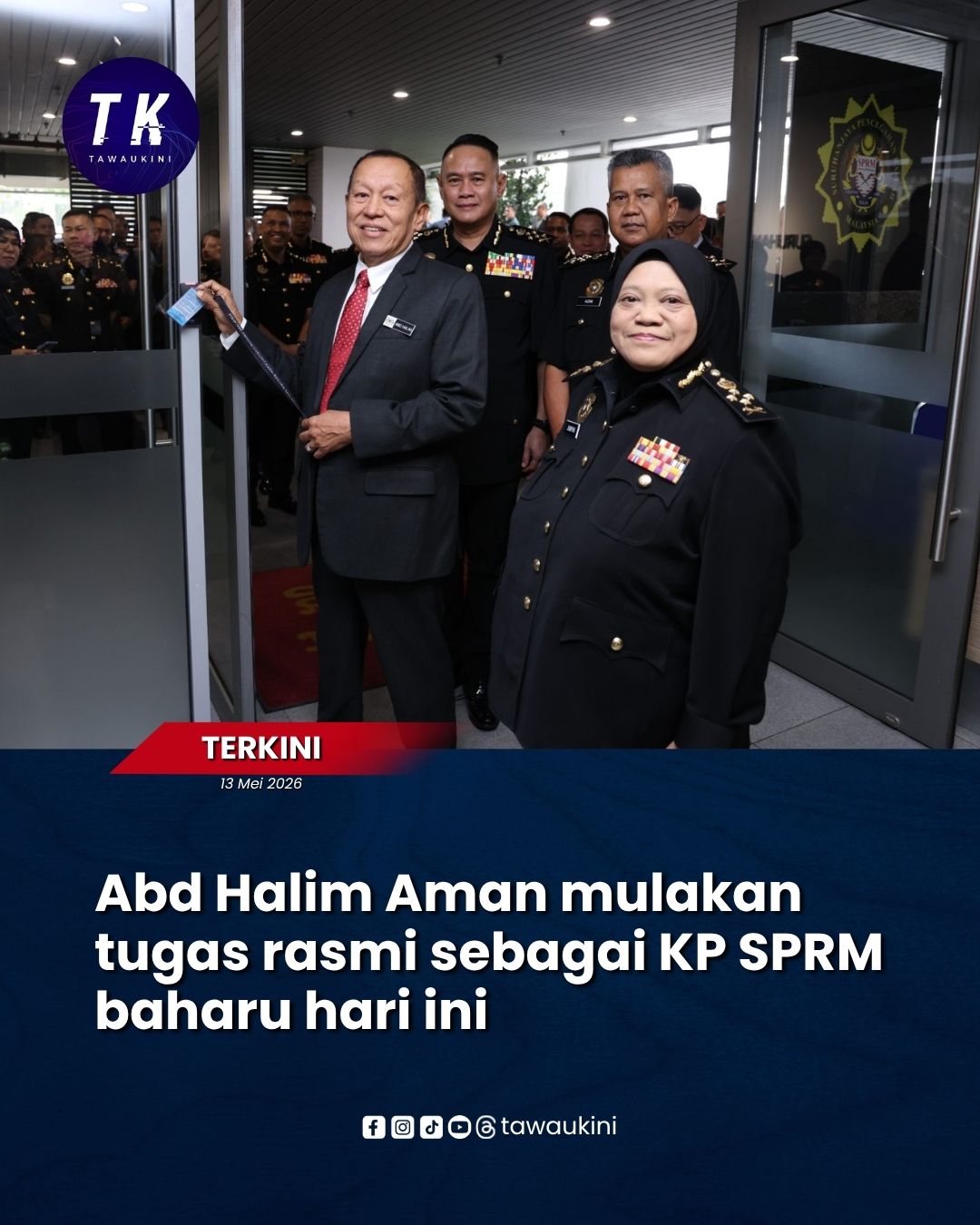 Abd Halim Aman mulakan tugas rasmi sebagai KP SPRM baharu hari ini