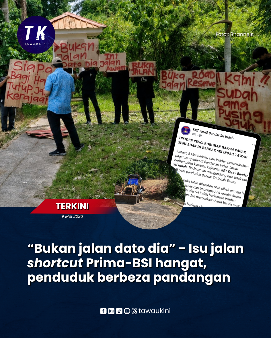 Isu jalan shortcut Prima-BSI hangat, penduduk berbeza pandangan