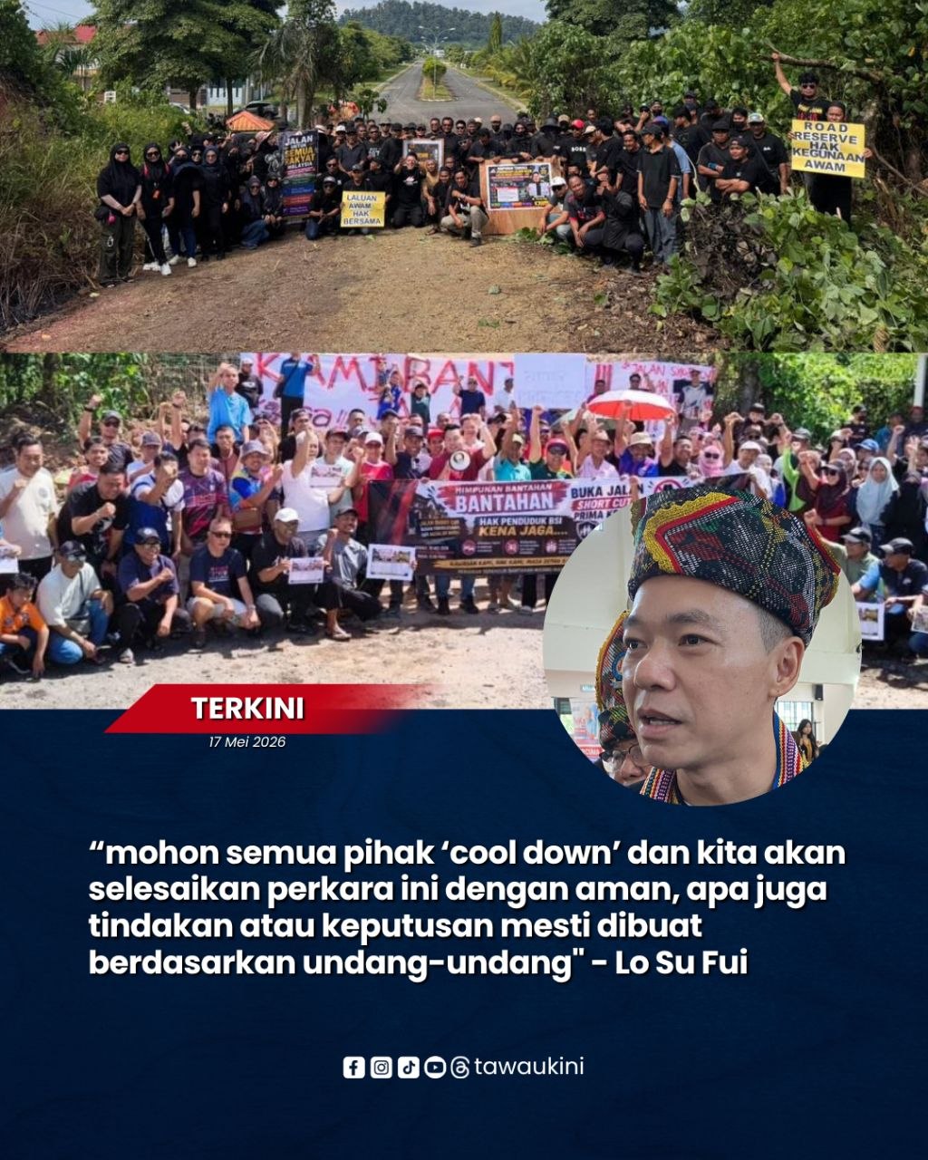 Lo Seru Penyelesaian Aman Isu BSI Ranggu, Cadang Dialog Libat Semua Pihak