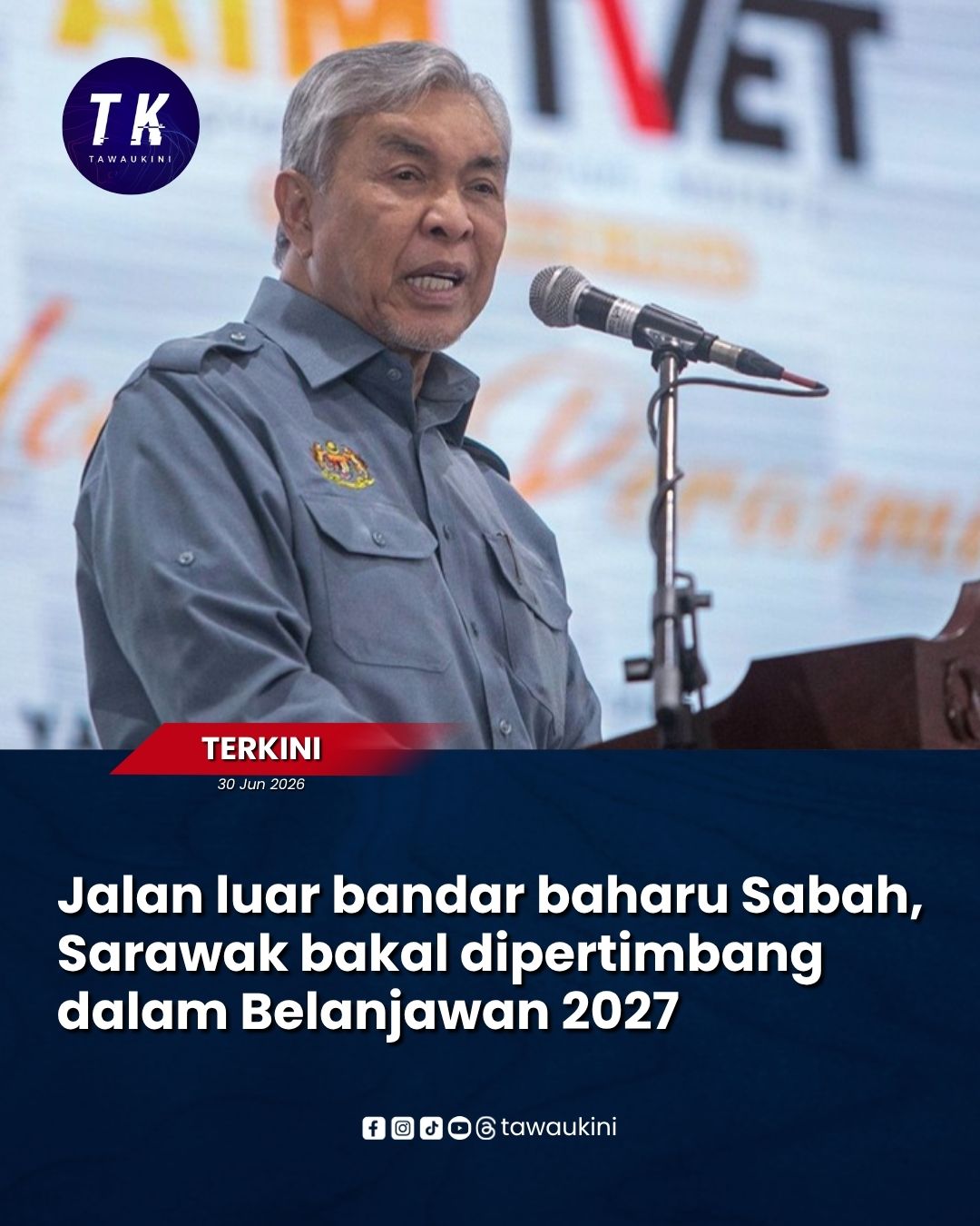 Jalan luar bandar baharu Sabah, Sarawak bakal dipertimbang dalam Belanjawan 2027