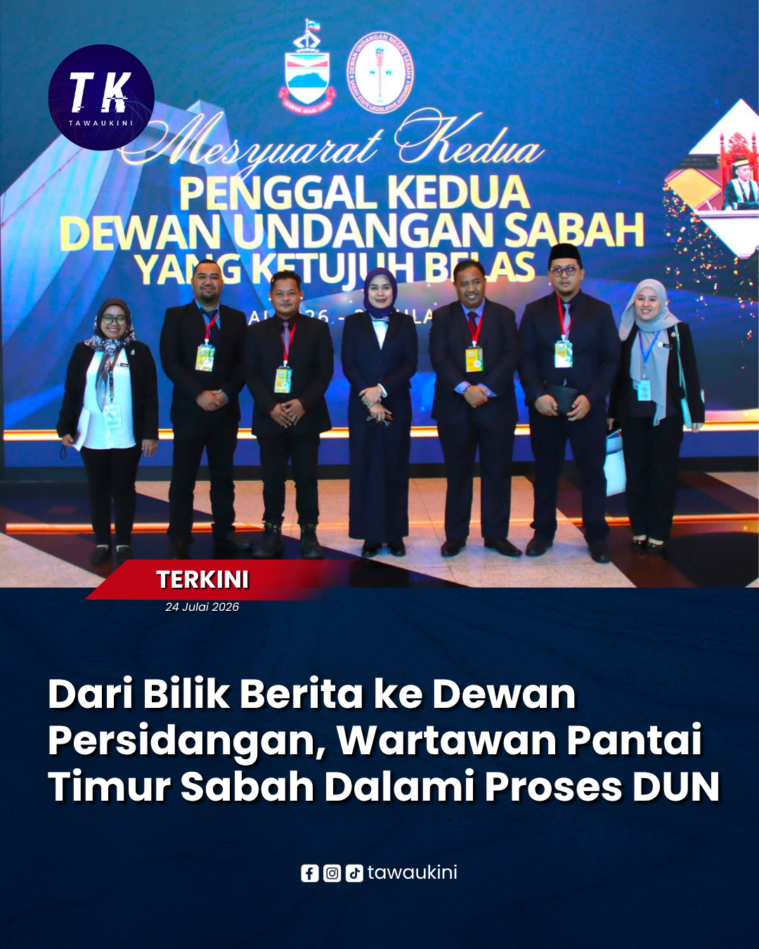 Dari Bilik Berita ke Dewan Persidangan, Wartawan Pantai Timur Sabah Dalami Proses DUN