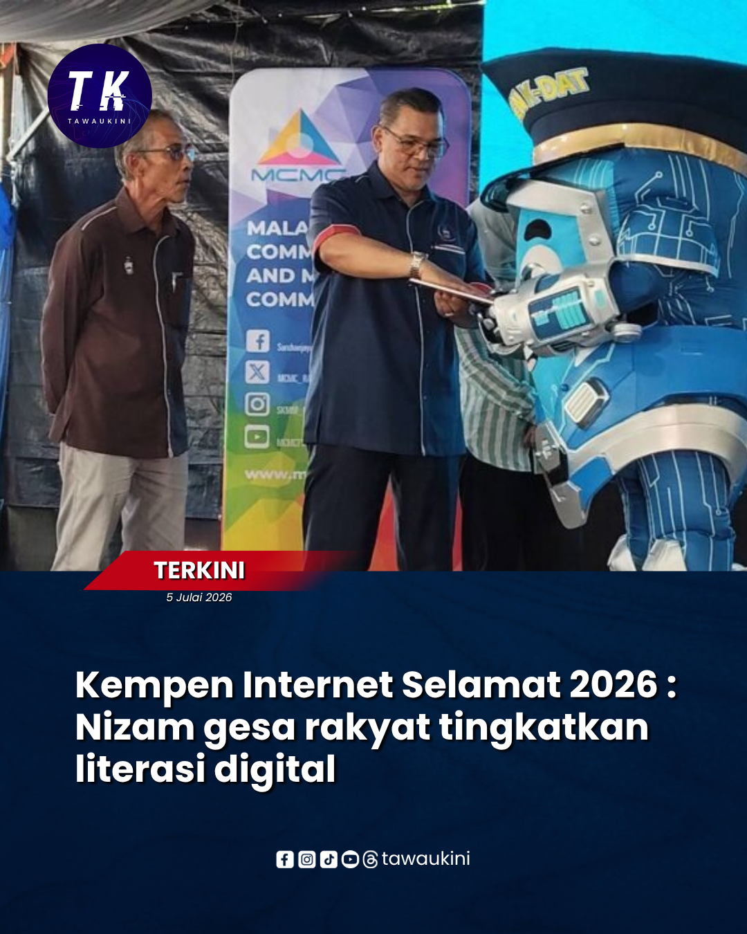 Kempen Internet Selamat 2026 : Nizam gesa rakyat tingkatkan literasi digital