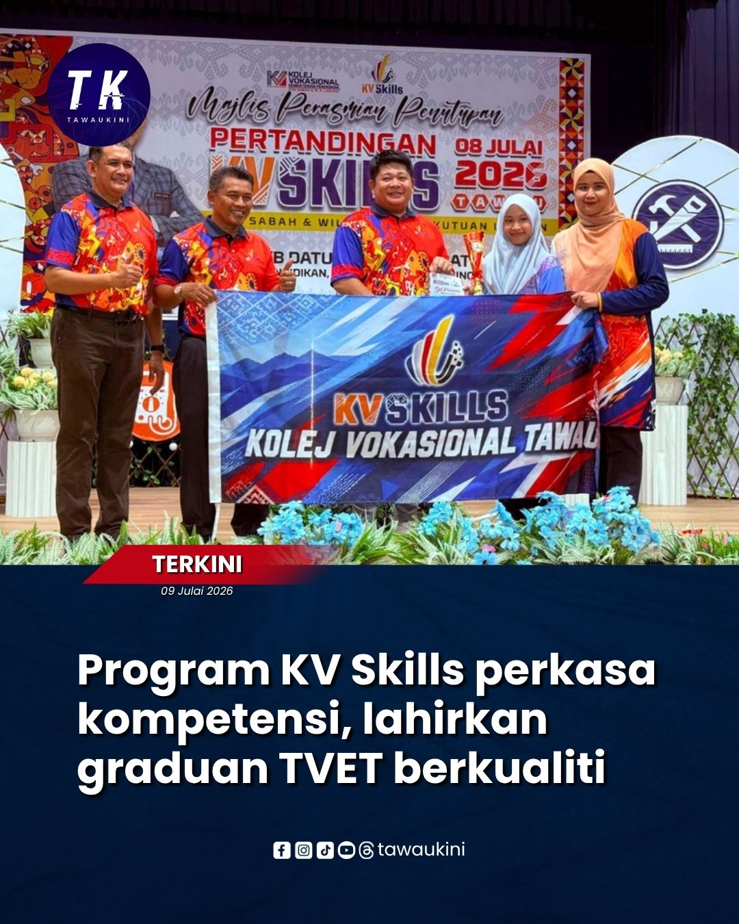 KV Skills perkasa kompetensi, lahirkan graduan TVET berkualiti