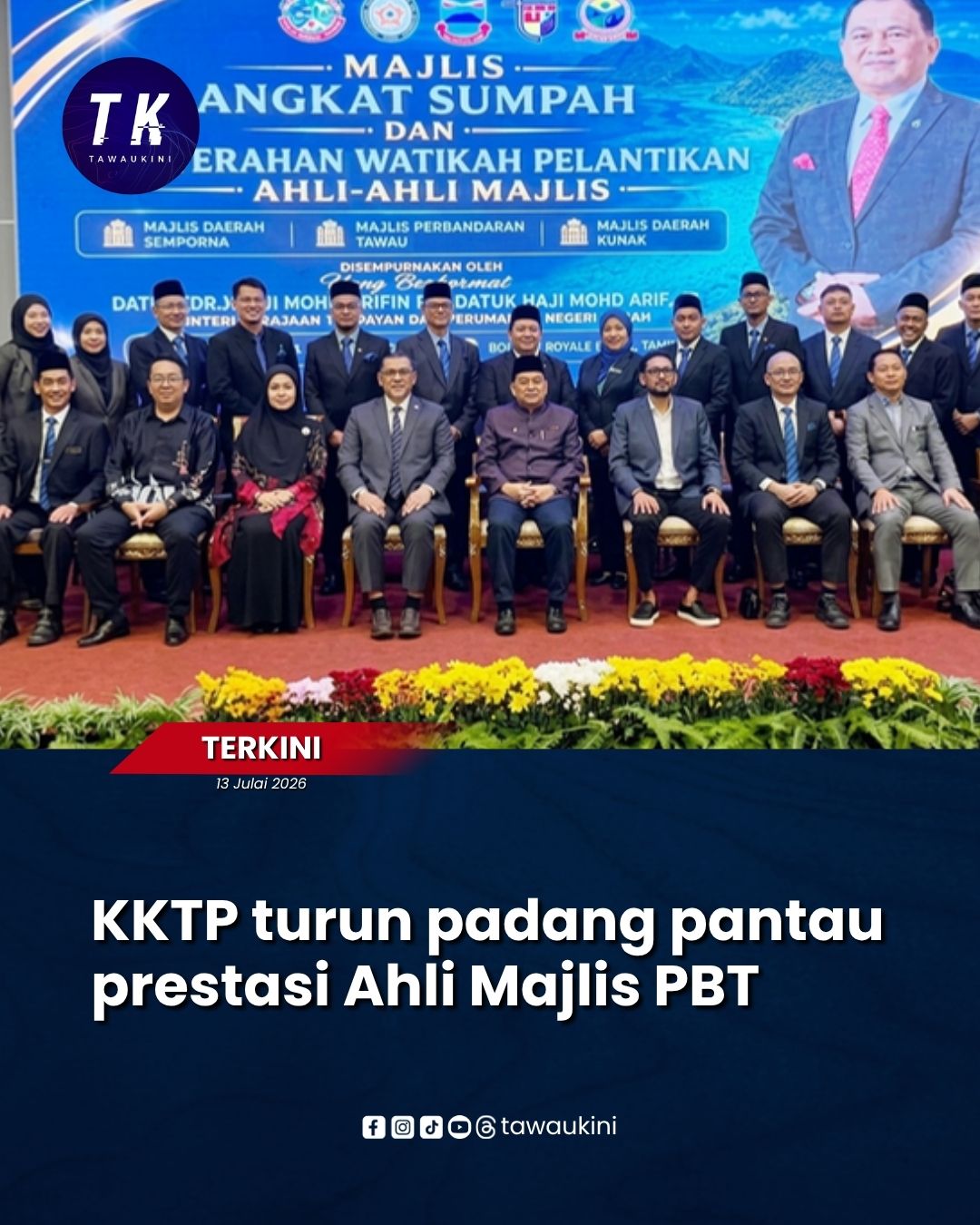 KKTP turun padang pantau prestasi Ahli Majlis PBT