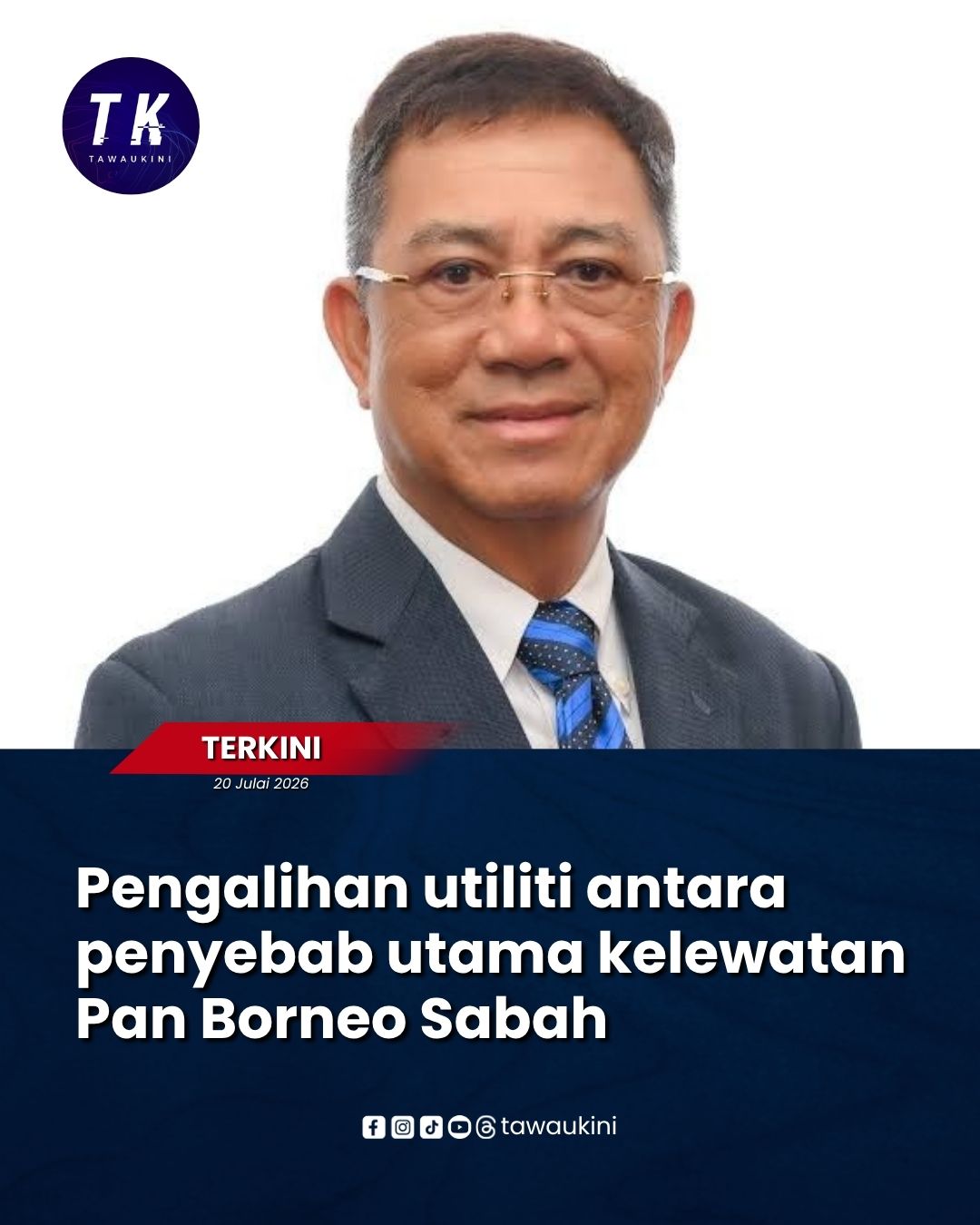 Pengalihan utiliti antara penyebab utama kelewatan Pan Borneo Sabah