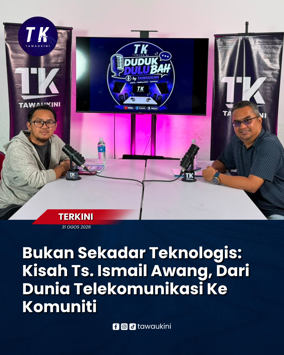 Bukan Sekadar Teknologis: Kisah Ts. Ismail Awang, Dari Dunia Telekomunikasi Ke Komuniti