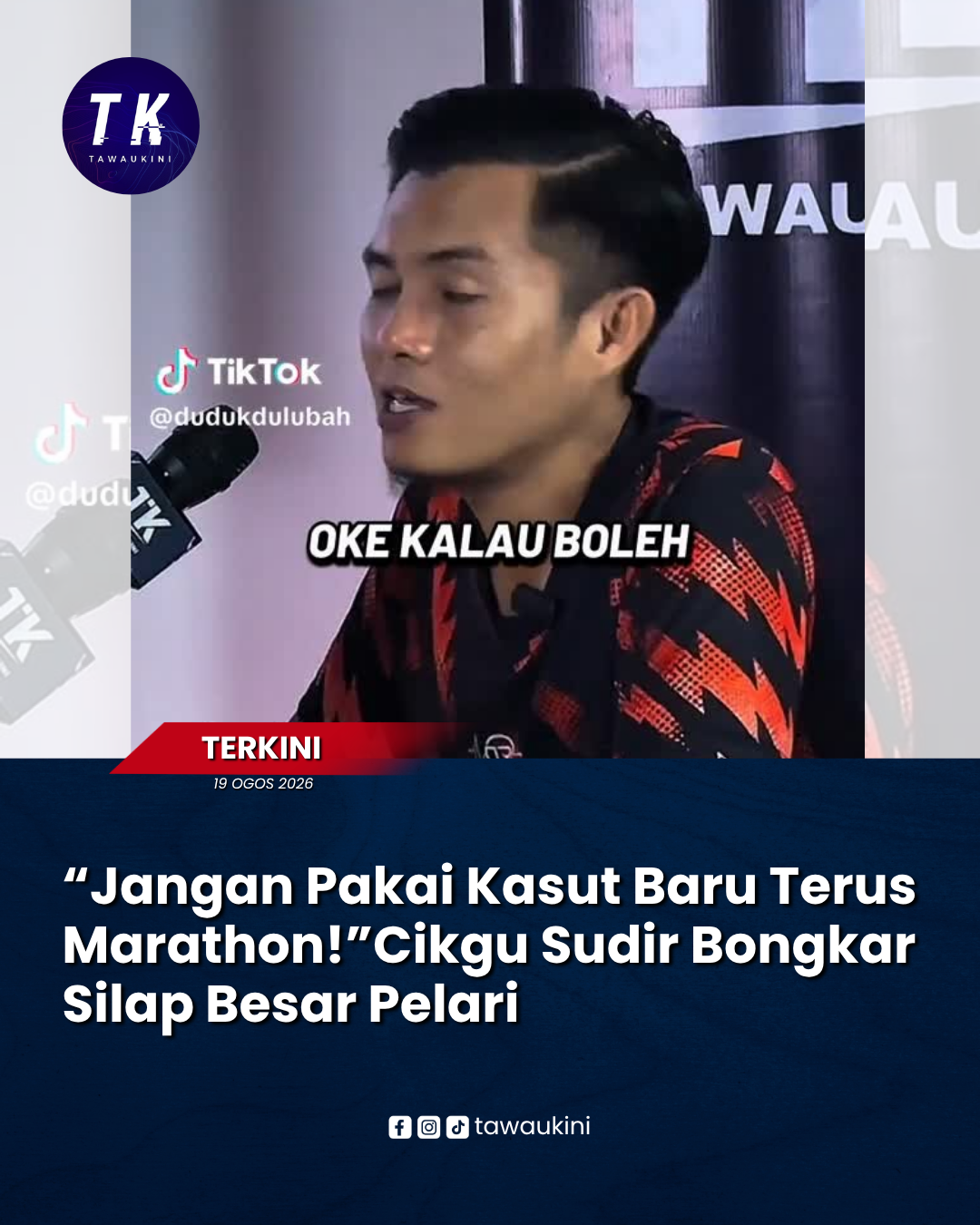 Nak Lari Marathon? Jangan Tunggu Hari Perlumbaan, Cikgu Sudir Kongsi Tip Penting Elak Kaki Melecet