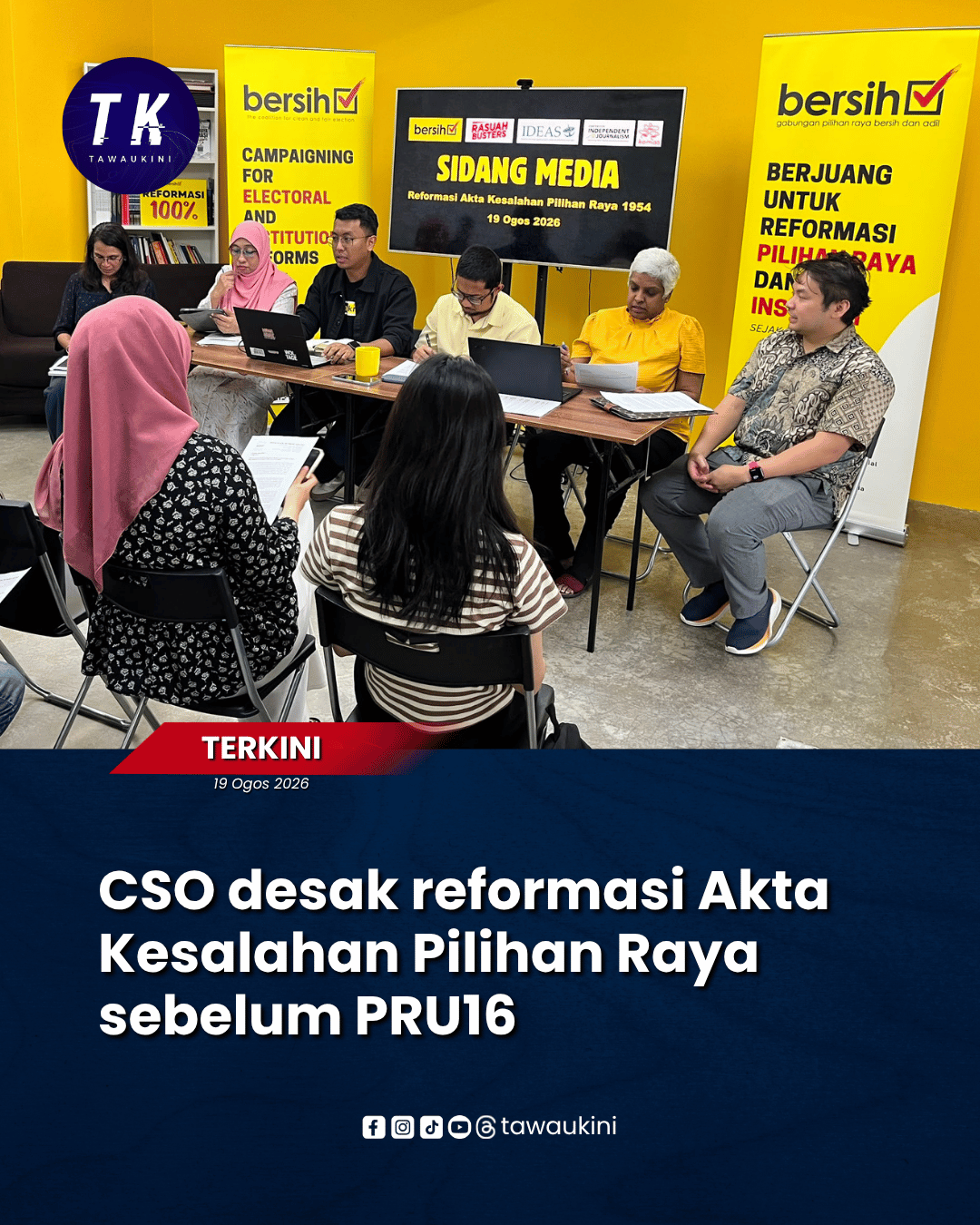 CSO desak reformasi Akta Kesalahan Pilihan Raya sebelum PRU16