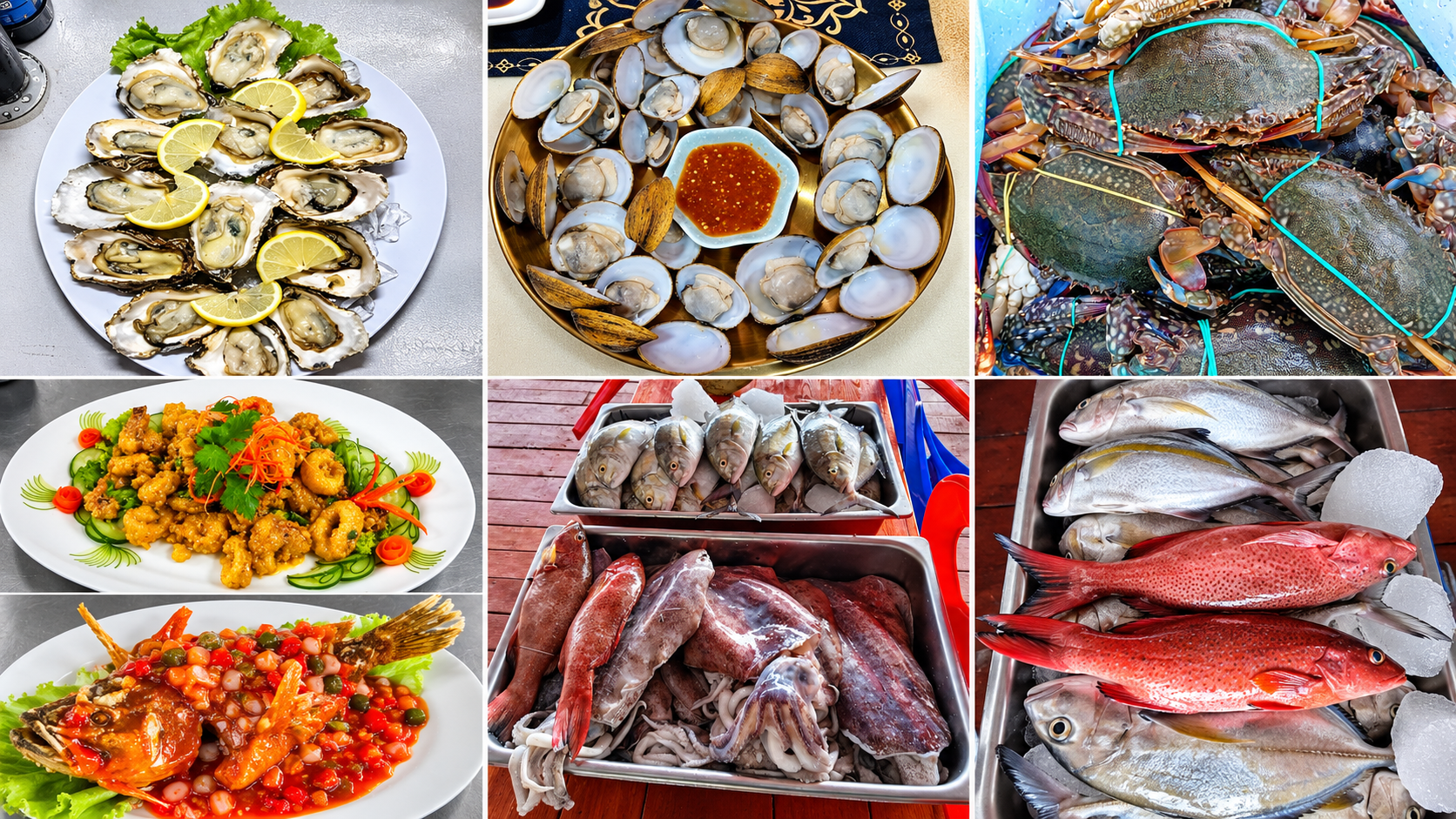 Seafood di Anjung Gayang Tuaran