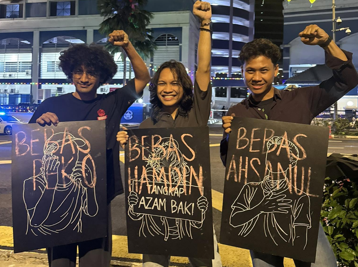 Aktivis Mandiri, Hamdin Nordin, Fakrurazzi, Ahsanul Akmal dibebaskan