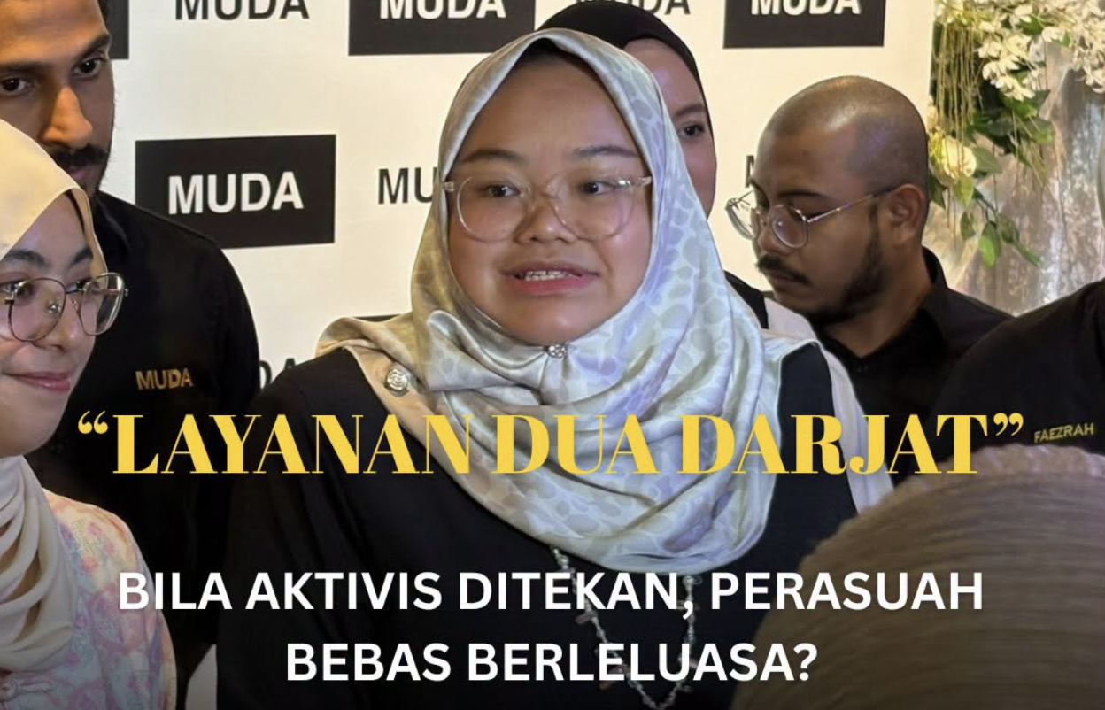 Amira Aisya Abd Aziz bersolidariti terhadap Mandiri