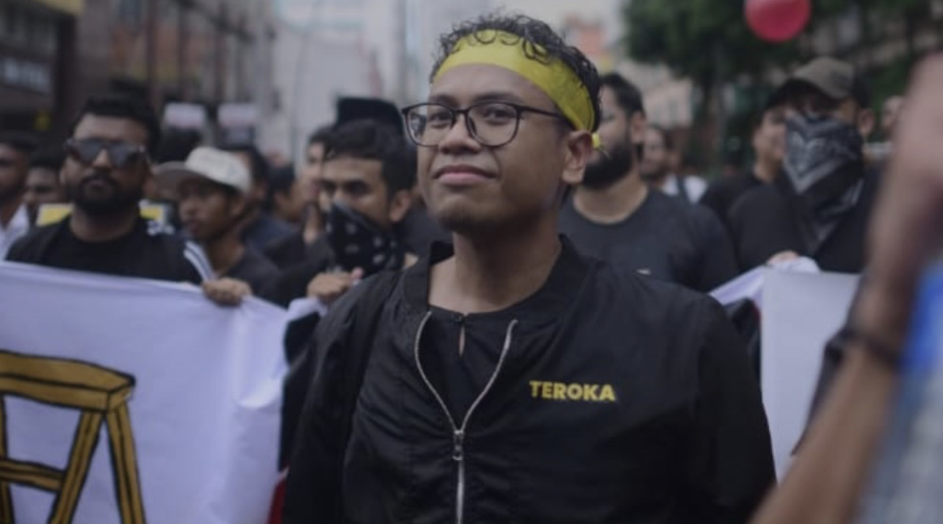 Zarul Afiq bersolidariti terhadap Mandiri