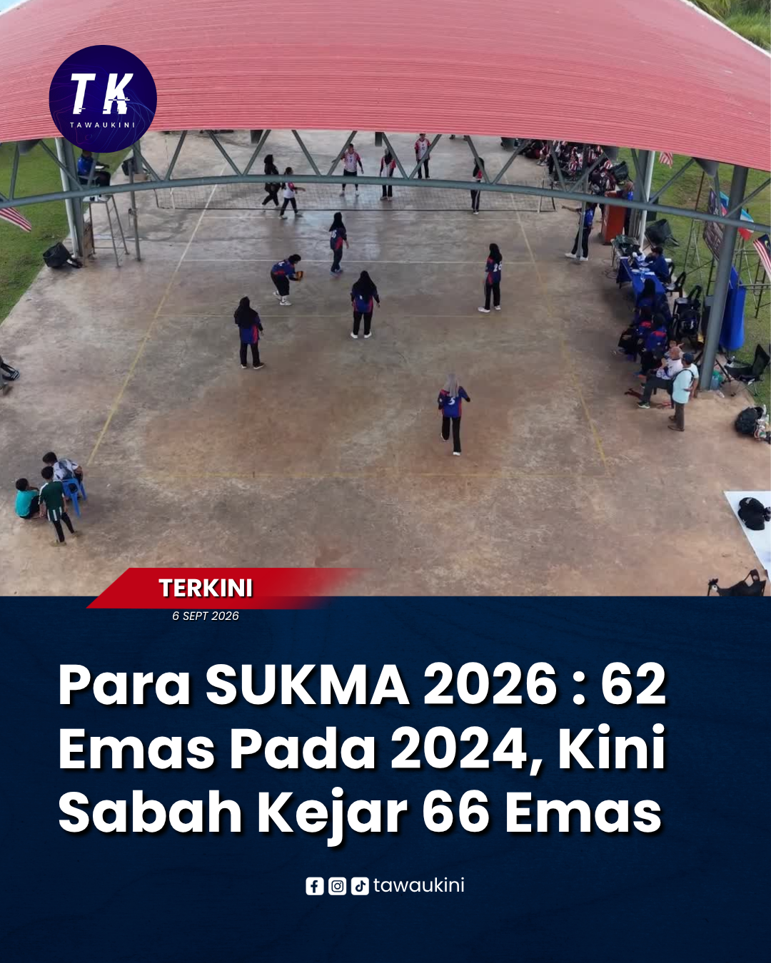 Sabah Sasar 66 Emas Para SUKMA 2026, Nizam Yakin Atlet Mampu Beri Saingan