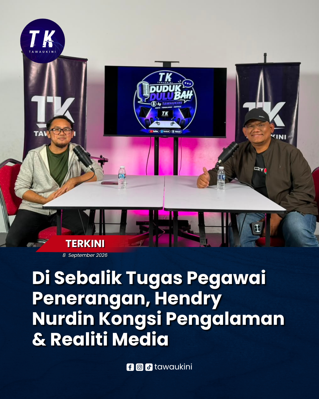 Jangan Jadi Orang Pertama Sebar Berita, Pastikan Sahih Dahulu – Hendry Nurdin