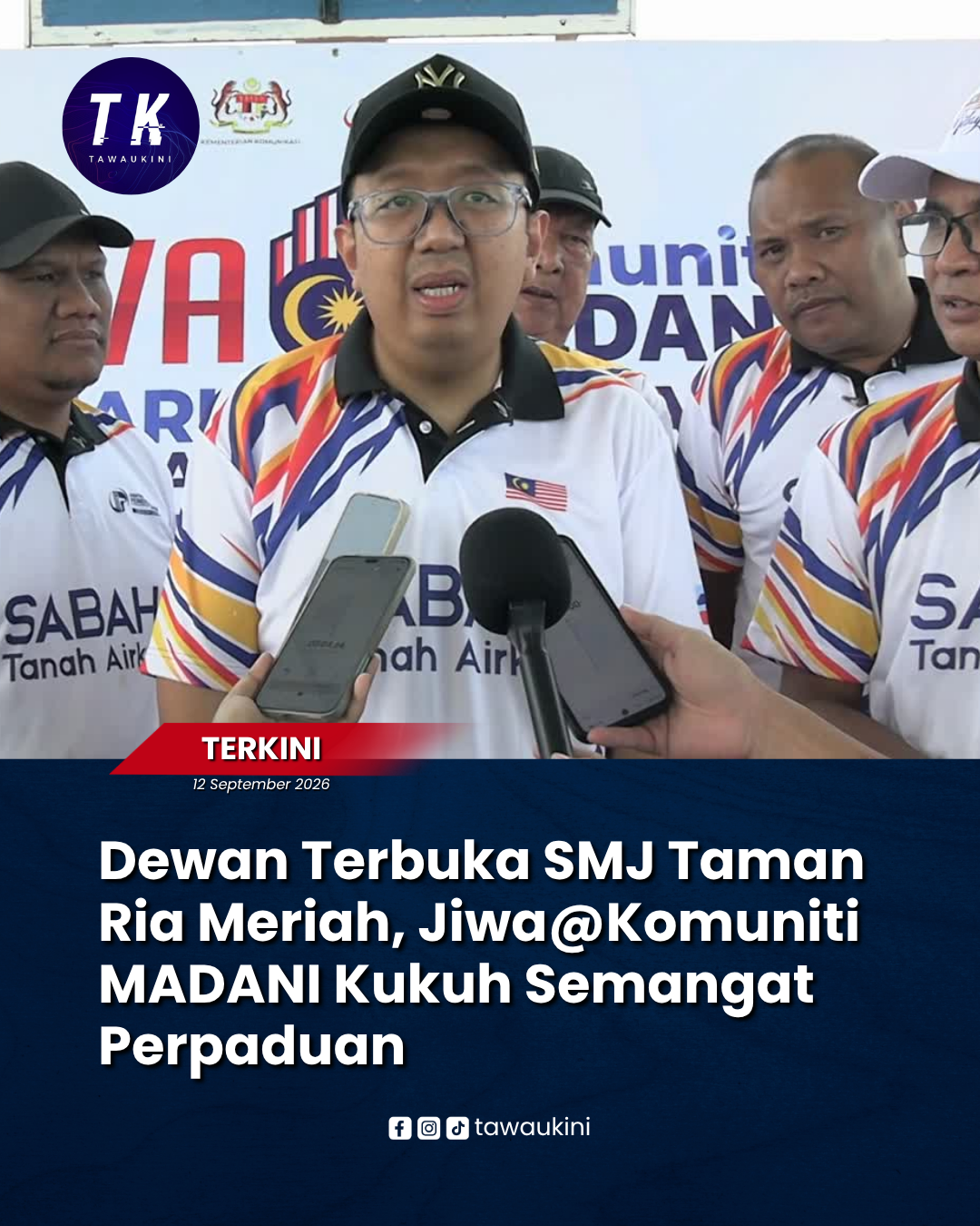 Dewan Terbuka SMJ Taman Ria Meriah, Jiwa@Komuniti MADANI Kukuh Semangat Perpaduan