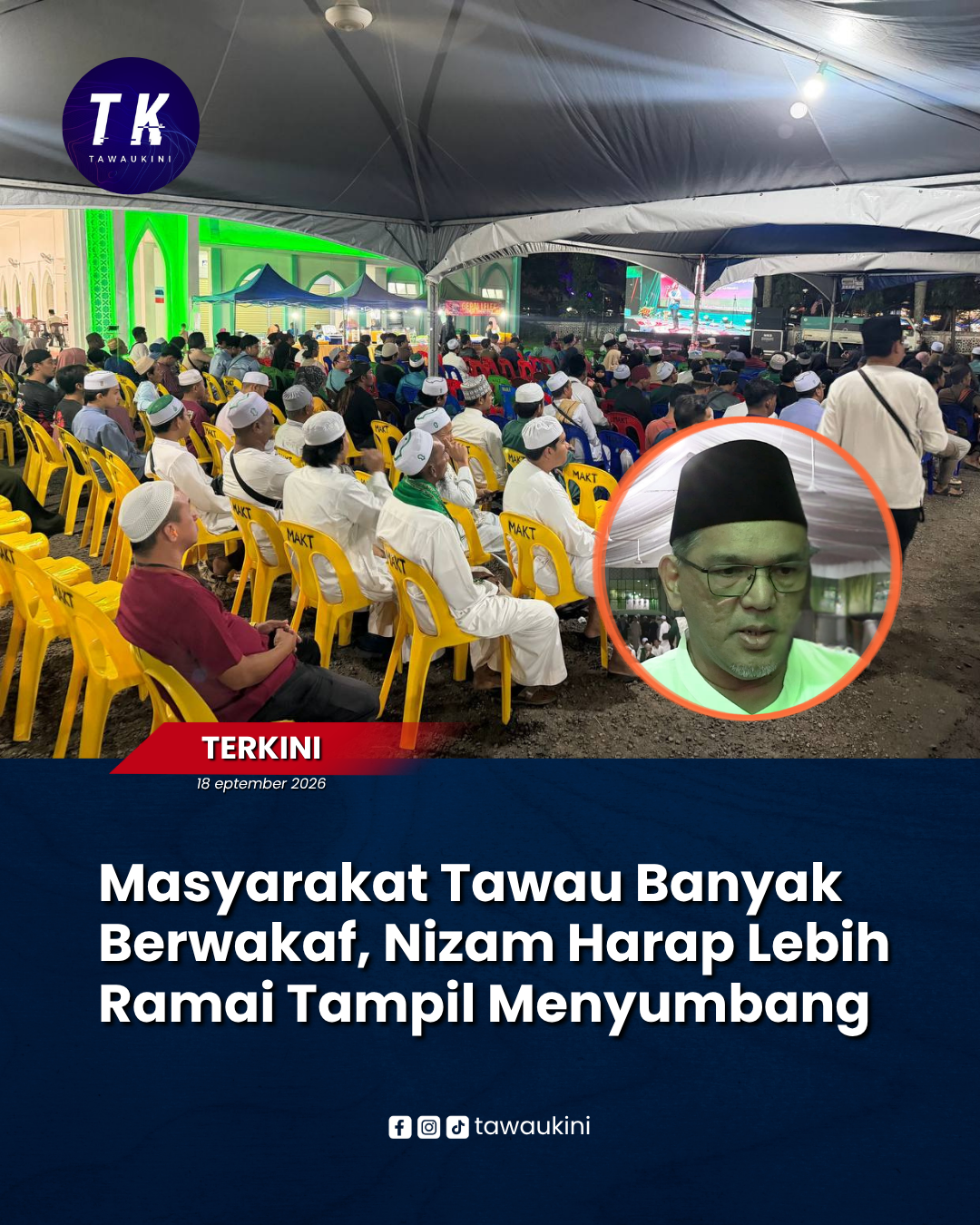 Tawau Antara Penyumbang Utama Wakaf Di Sabah – Nizam