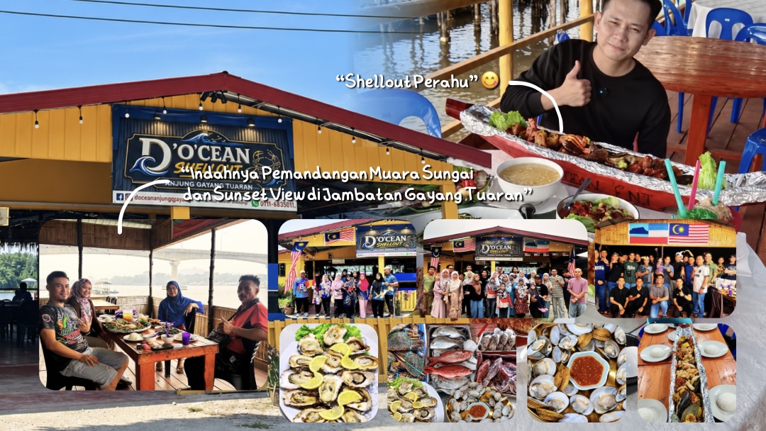 Tidak jauh dari KK – Restoran ini tawar ‘shellout perahu’ & pelbagai set sajian lazat, nikmati waktu senja dibelai bayu tepian laut