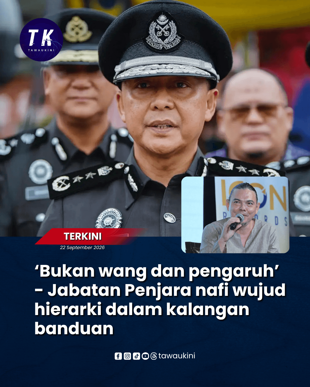 ‘Bukan wang dan pengaruh’ – Jabatan Penjara nafi wujud hierarki dalam kalangan banduan