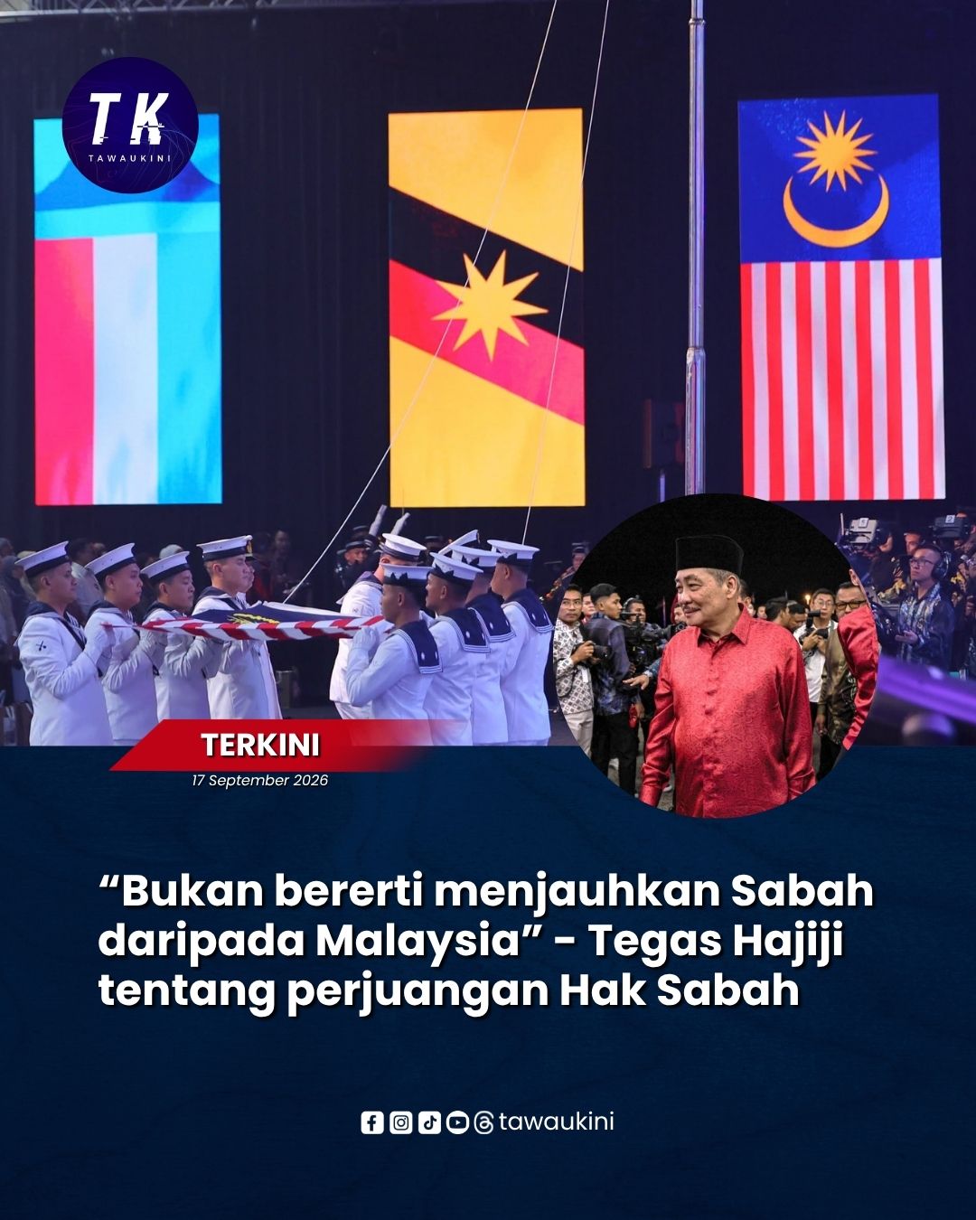 “Bukan bererti menjauhkan Sabah daripada Malaysia” – Tegas Hajiji tentang perjuangan Hak Sabah