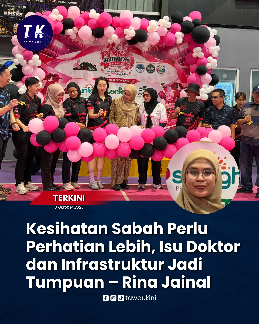 Kesihatan Sabah Perlu Perhatian Lebih, Isu Doktor dan Infrastruktur Jadi Tumpuan – Rina Jainal
